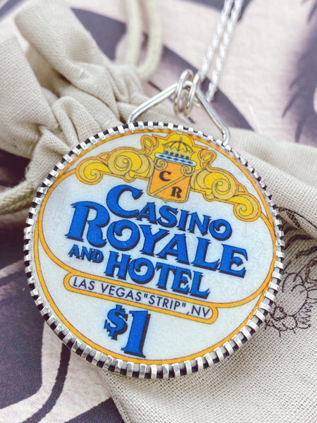 Casino Royale Casino Chip Necklace